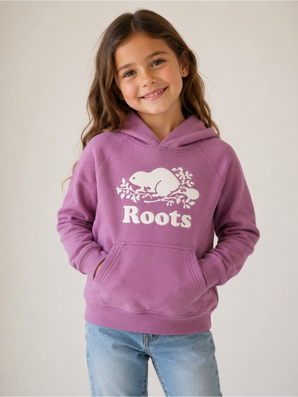 Kids Organic Original Kanga Hoodie ~ size small (5-6)